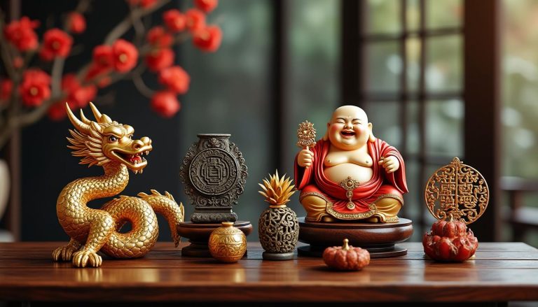 scopri i 10 talismani feng shui indispensabili per attirare ricchezza e prosperità nella tua vita, migliorando energia e fortuna con antiche pratiche cinesi.