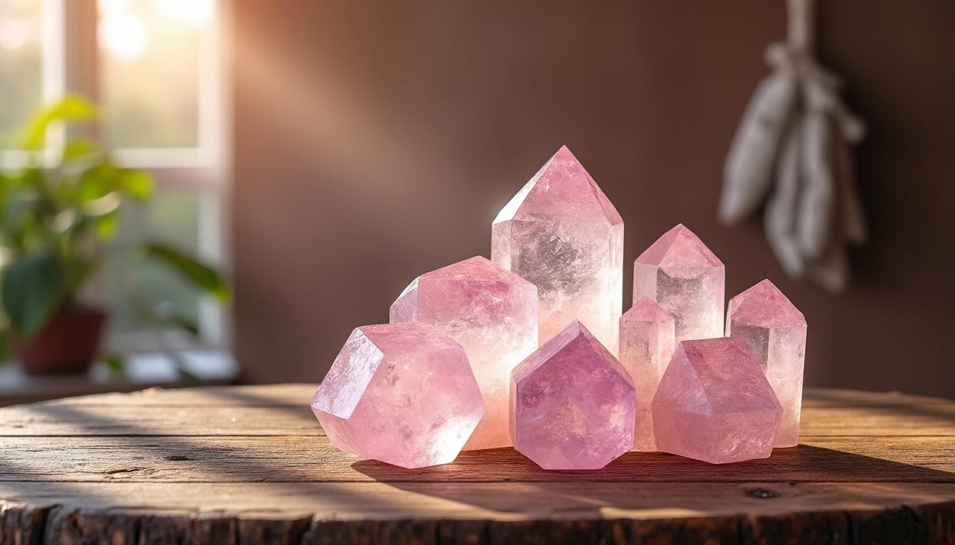 scopri come rivitalizzare le tue pietre di quarzo rosa con la nostra guida completa su tecniche semplici e efficaci per ricaricare e purificare il tuo cristallo.
