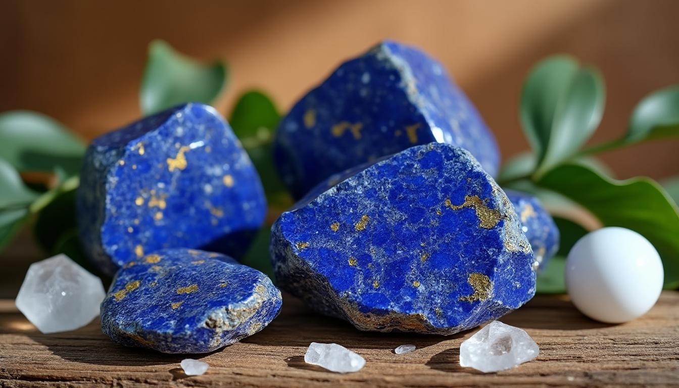 scopri i benefici e le proprietà del lapislazzuli in litoterapia, una pietra preziosa nota per le sue qualità curative e il suo potere energetico.