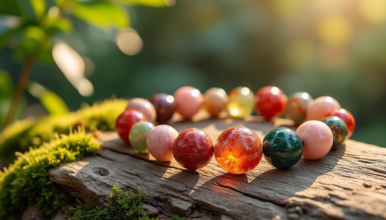 scopri il bracciale in pietre naturali, un simbolo d’amore autentico e uno scudo protettivo che unisce bellezza e energia positiva per il tuo benessere quotidiano.
