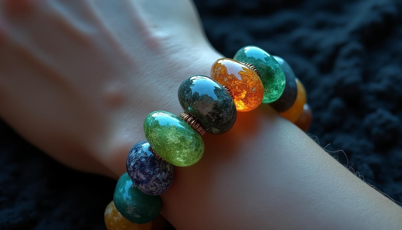 scopri come un bracciale in pietra può alleviare naturalmente i crampi, offrendo sollievo efficace e uno stile unico.