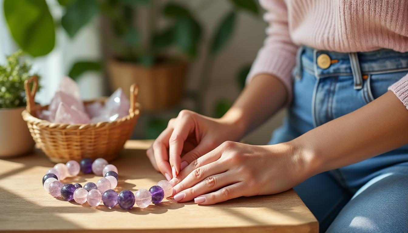 scopri come un bracciale in pietra può alleviare naturalmente i crampi grazie alle proprietà terapeutiche delle pietre naturali. sollievo efficace e stile unico.