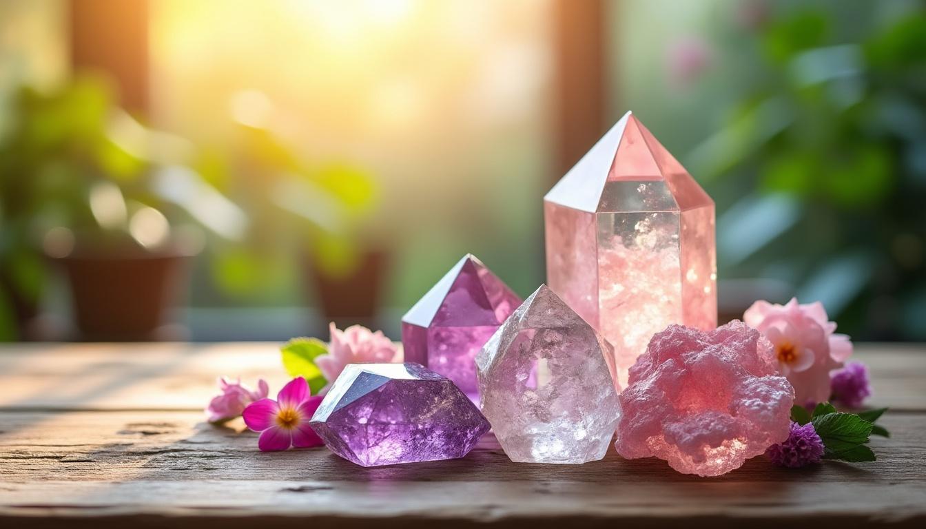 scopri come i cristalli possono offrire un supporto naturale per la menopausa su rochesens.fr, migliorando il benessere e l'equilibrio durante questa fase della vita.