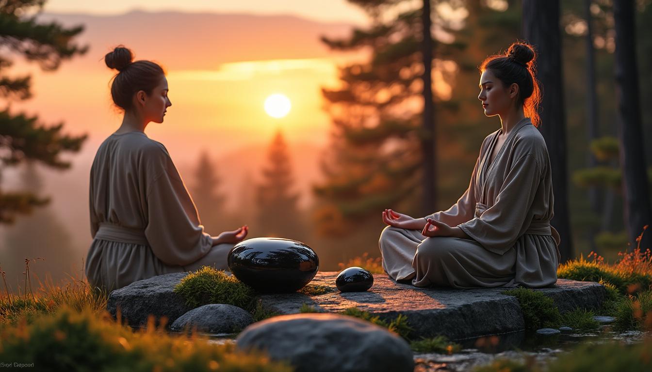 scopri i poteri e i benefici dell'ossidiana nera nella litoterapia, una pietra preziosa utilizzata per protezione, equilibrio energetico e guarigione.