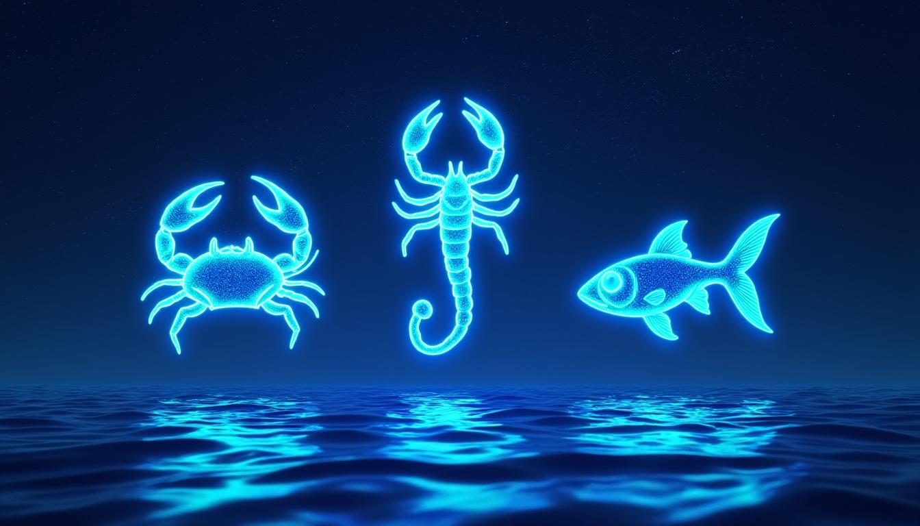 scopri il significato e le caratteristiche dei segni d’acqua in astrologia, inclusi cancro, scorpione e pesci, e come influenzano la personalità e le emozioni.