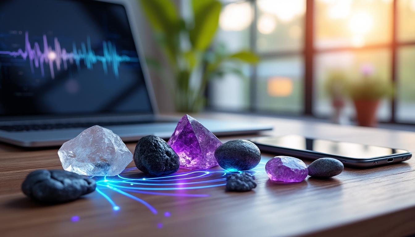 scopri quali pietre naturali sono più efficaci per proteggerti dalle onde elettromagnetiche e migliorare il tuo benessere quotidiano.