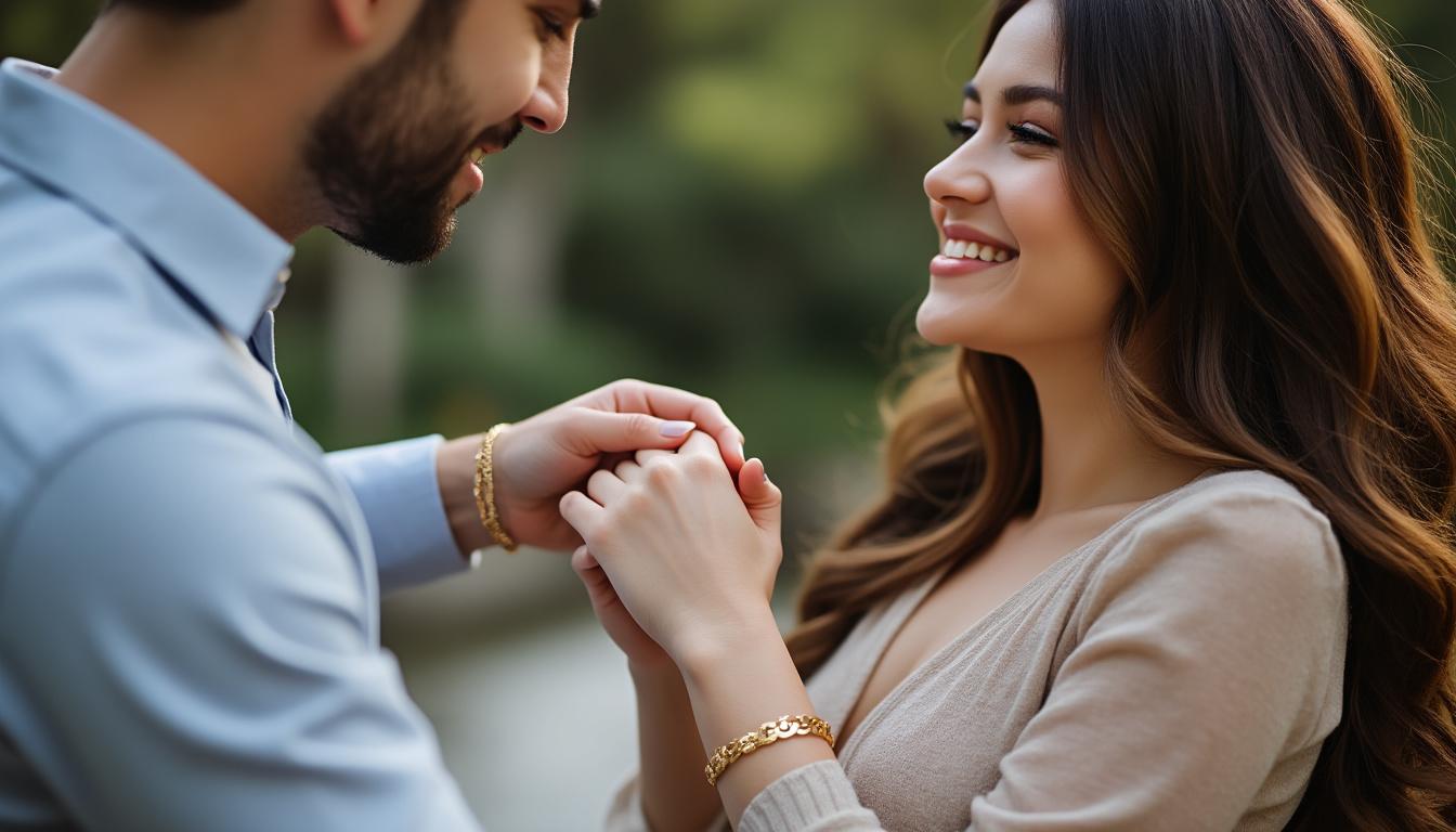 scopri il bracciale degli innamorati su rochesens.fr, un simbolo di emozione ed eleganza perfetto per esprimere il tuo amore con stile unico.