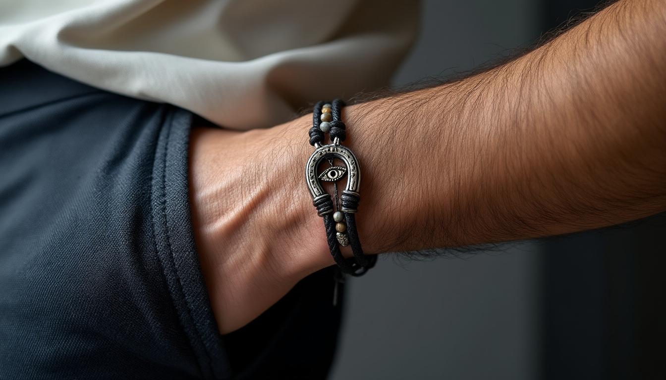 scopri l'arte di indossare un bracciale portafortuna da uomo, unendo stile e simbolismo per valorizzare il tuo polso con eleganza e significato.