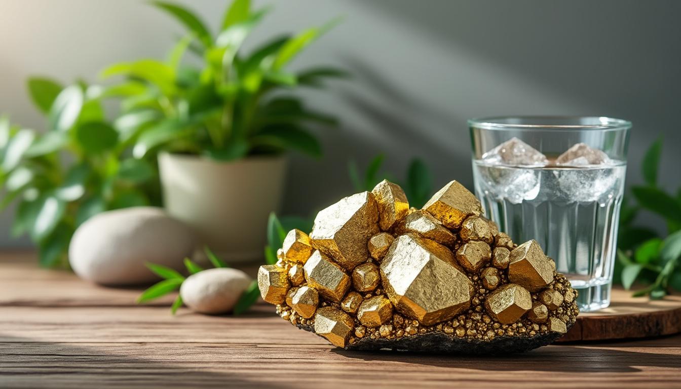 scopri le proprietà e i benefici della pirite nella litoterapia, un minerale noto per le sue qualità energetiche e il suo utilizzo nel benessere olistico.