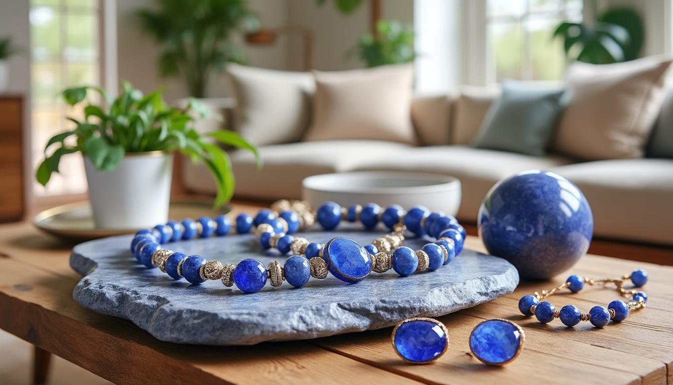 scopri le virtù e i benefici della sodalite nella litoterapia, il potere delle pietre per il benessere e l’equilibrio energetico.
