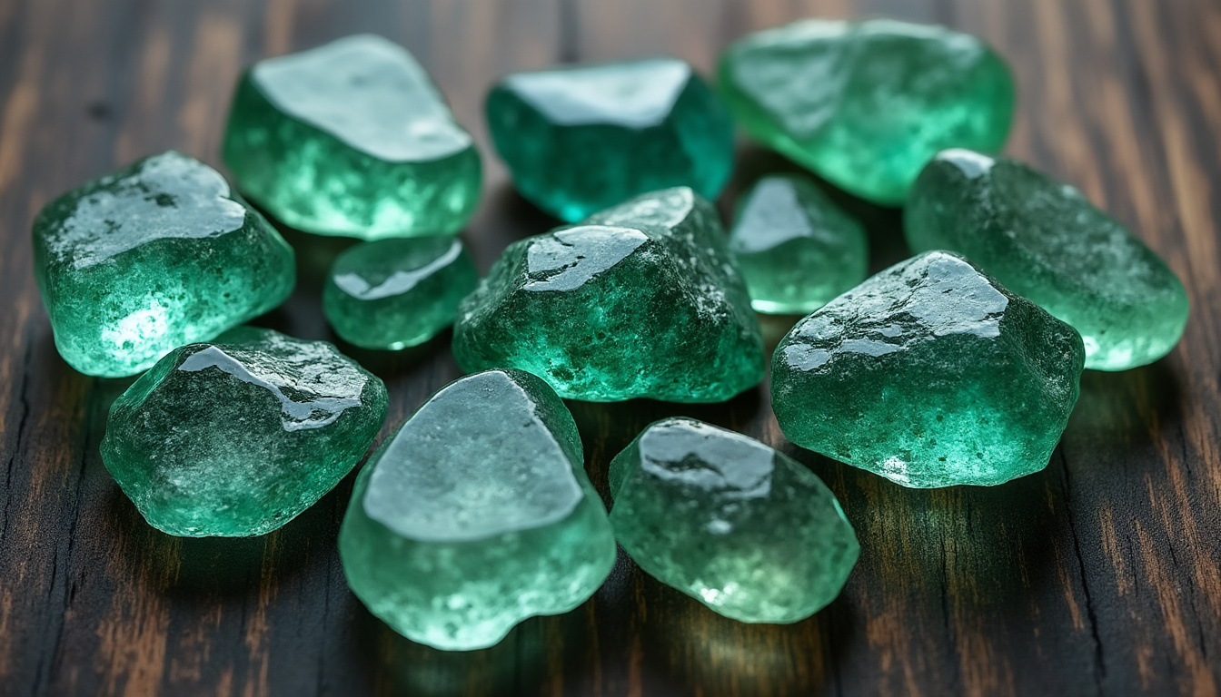 scopri i benefici e le virtù dell'avventurina verde nella litoterapia, una pietra preziosa che promuove equilibrio, armonia e benessere.
