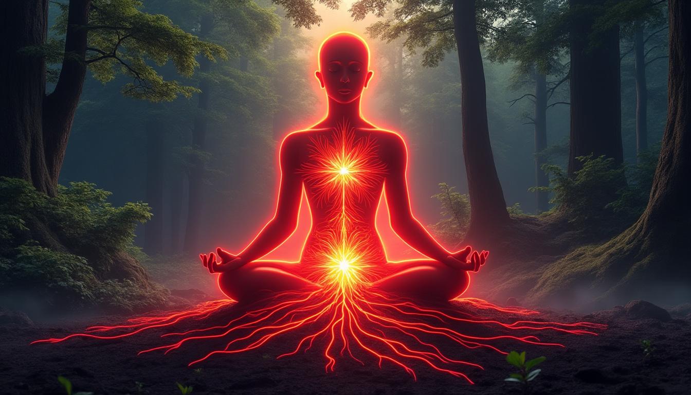 scopri il chakra della radice (muladhara): il suo significato, i blocchi energetici e le pietre preziose associate per riequilibrare e rafforzare la tua energia vitale.