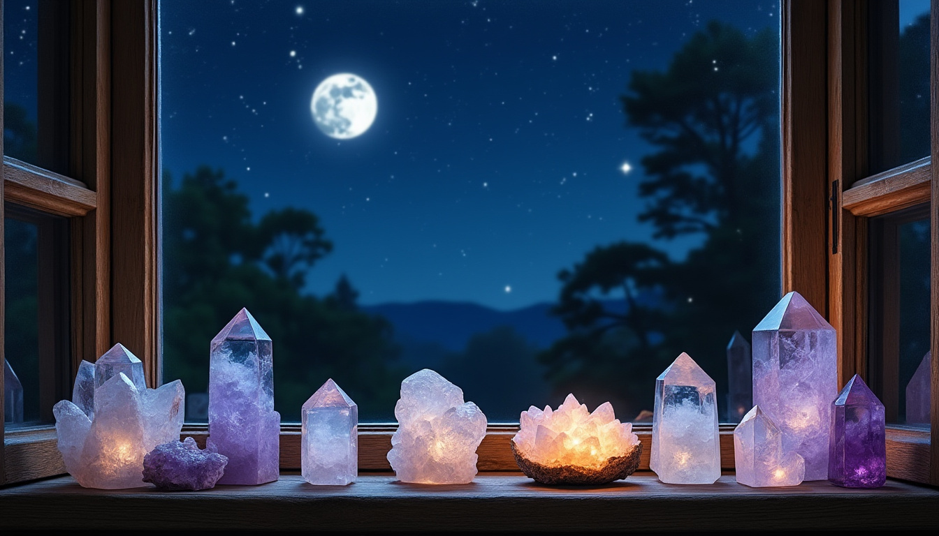 scopri come purificare le pietre con la luna in questa guida completa. tecniche semplici e consigli pratici per rinnovare l'energia dei tuoi cristalli sotto la luce lunare.