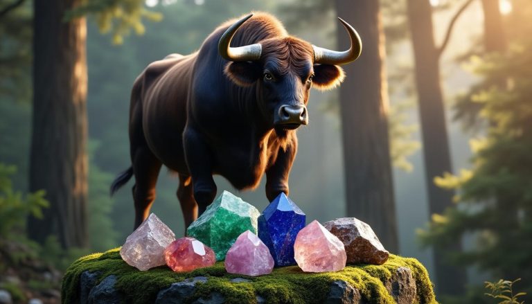 scopri le pietre portafortuna e i cristalli consigliati per il segno del toro, per attrarre energia positiva e protezione nella tua vita.