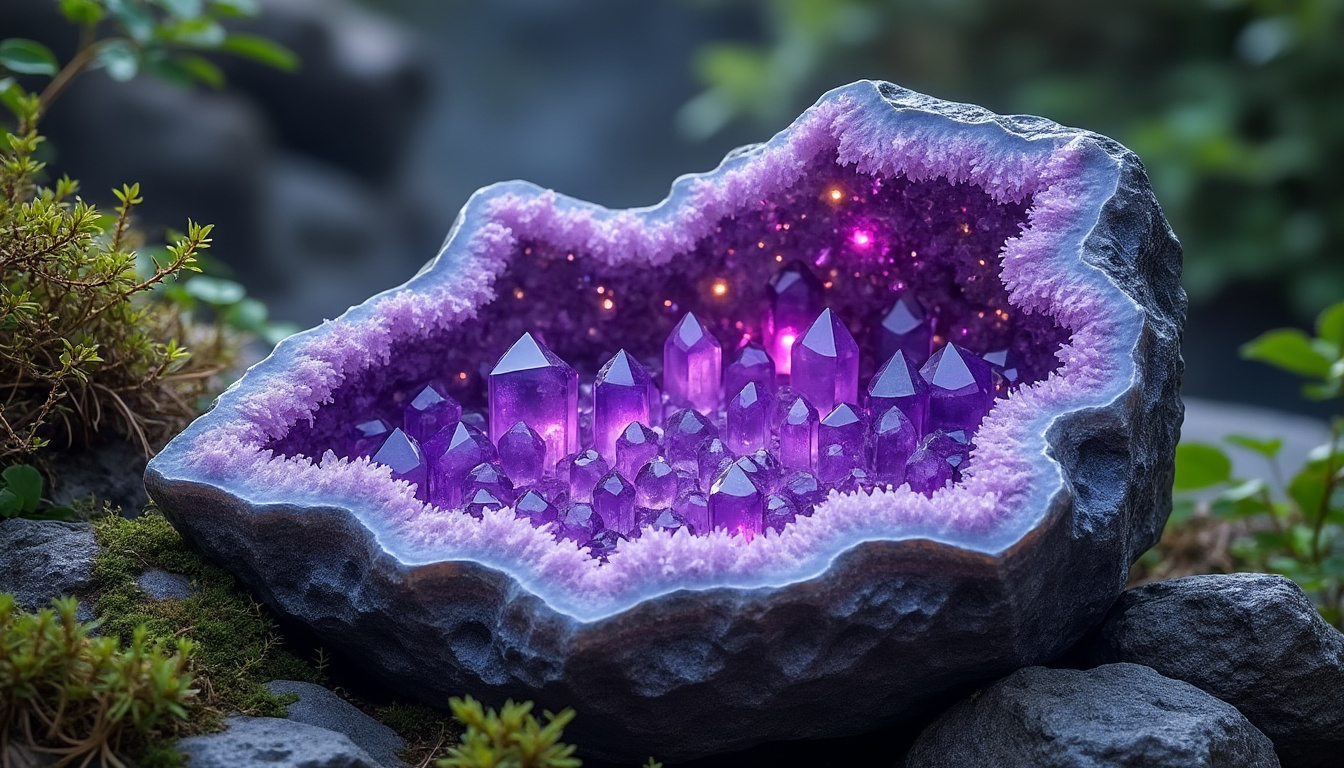 scopri come utilizzare una geode o una drusa per ricaricare efficacemente i tuoi cristalli, migliorandone l'energia e le proprietà naturali.