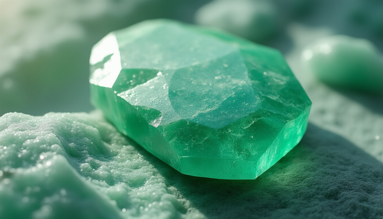 scopri le virtù del crisoprasio nella litoterapia: proprietà benefiche, utilizzi e significati di questa pietra preziosa per il benessere e l'armonia.