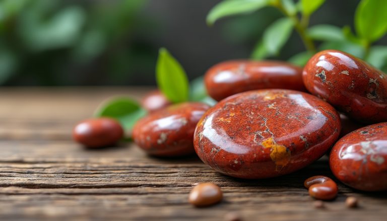 diaspro rosso: scopri i benefici in litoterapia per il benessere fisico e mentale, proprietà curative e utilizzi pratici di questa pietra energetica.