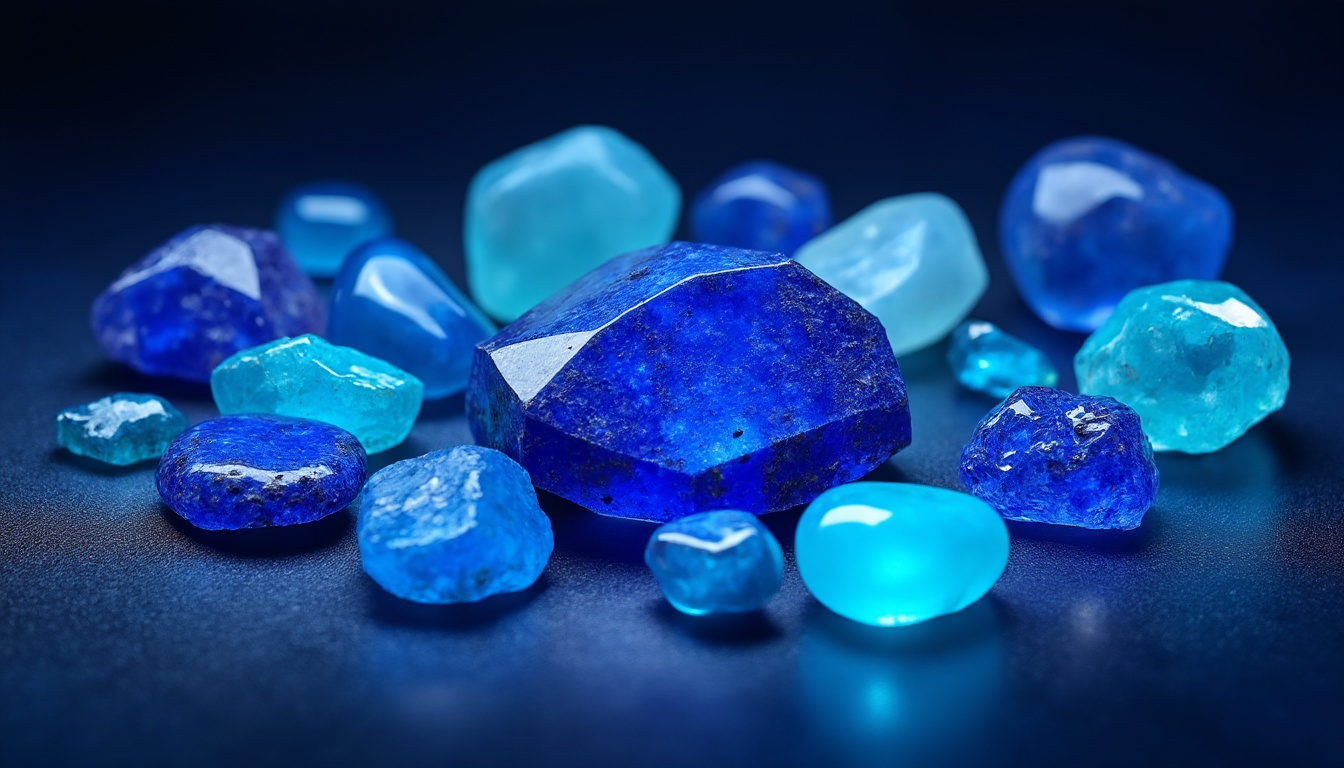 scopri le pietre associate al chakra della gola vishuddha e il loro potere energetico per migliorare la comunicazione e l'espressione personale.