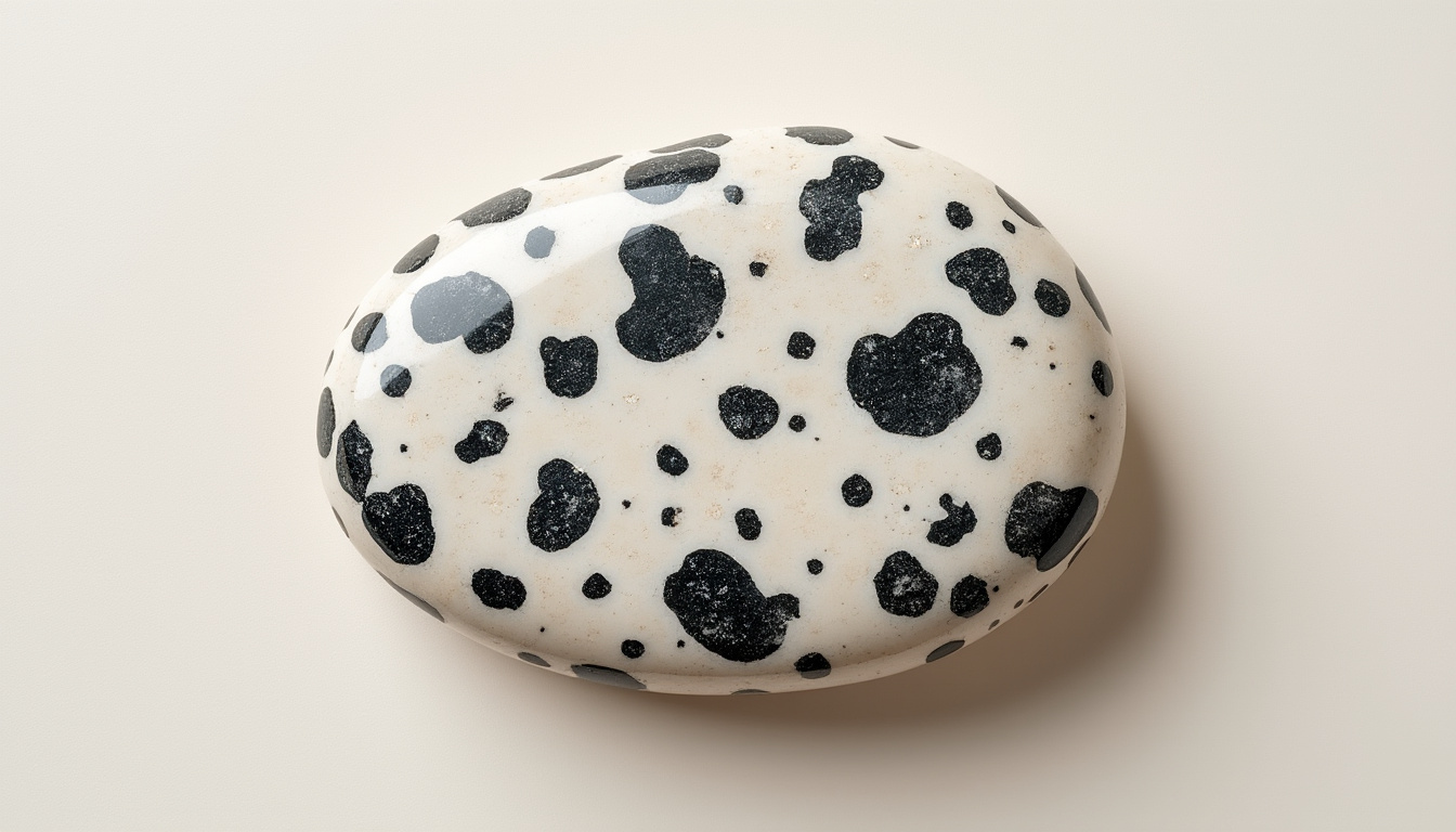 scopri le virtù curative e le proprietà energetiche del diaspro dalmata, una pietra preziosa dalle potenti capacità terapeutiche e spirituali.