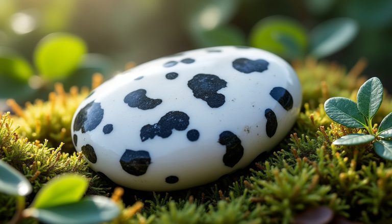 scopri le virtù curative e le proprietà energetiche del diaspro dalmata, una pietra preziosa utilizzata per il benessere fisico e spirituale.