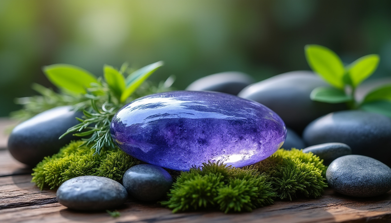 iolite: scopri le virtù e i benefici della pietra in litoterapia, per il benessere fisico e mentale.